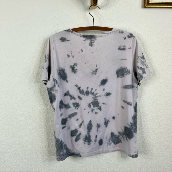 COS Tie Dye Scoop Neck Overdyed T Tee Shirt - Picture 3 of 6